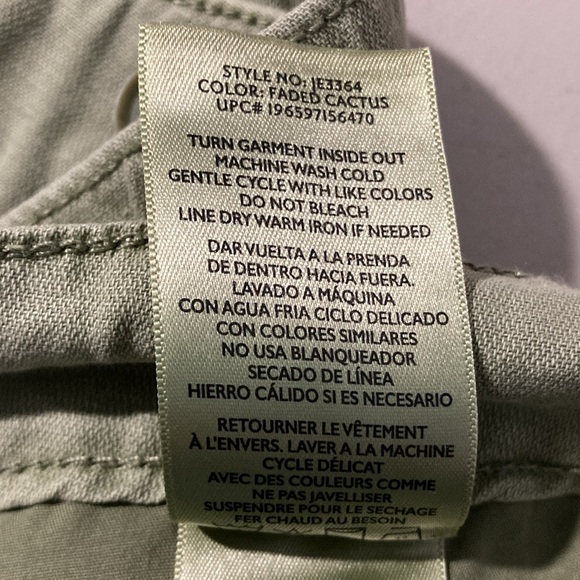 Joie Pleated Short, XL, Faded Cactus, Style JE3364 - Picture 15 of 16